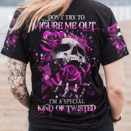 DON'T TRY TO FIGURE ME OUT ALL OVER PRINT - YHHG1403234