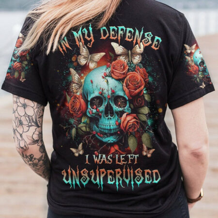 IN MY DEFENSE I WAS LEFT UNSUPERVISED ALL OVER PRINT - YHHG1404232
