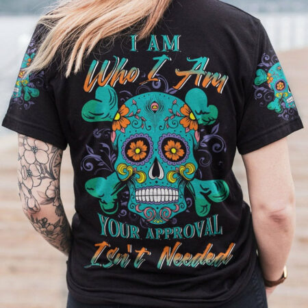 I AM WHO I AM SKULL ALL OVER PRINT - YHLN1004232