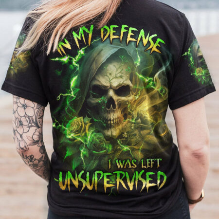 IN MY DEFENSE I WAS LEFT UNSUPERVISED REAPER ALL OVER PRINT - TLNZ0604231