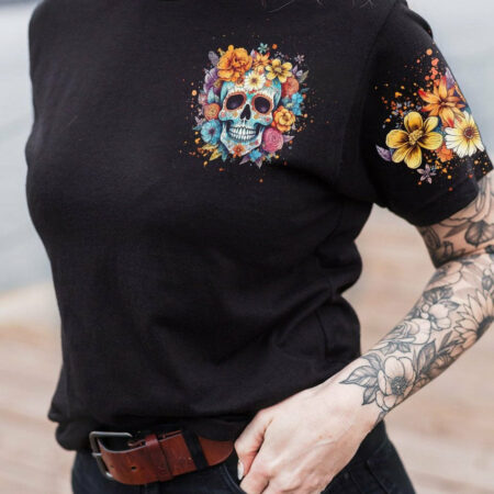 GO AHEAD UNDERESTIMATE ME FLOWER ALL OVER PRINT - YHHG1304233