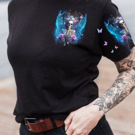 KARMA FAIRY SKULL ALL OVER PRINT - YHHN2202232