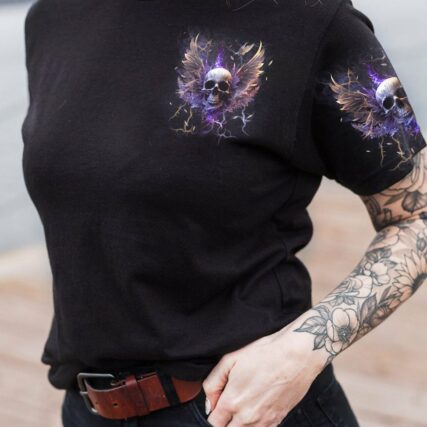 I AM THE STORM SKULL WINGS ALL OVER PRINT - TLTM0802233