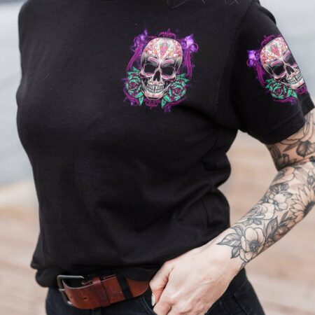 HELLO DARKNESS MY OLD FRIEND SKULL ALL OVER PRINT - YHNT2003231