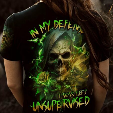 IN MY DEFENSE I WAS LEFT UNSUPERVISED REAPER ALL OVER PRINT - TLNZ0604231