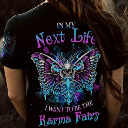 KARMA FAIRY SKULL ALL OVER PRINT - YHHG0702231