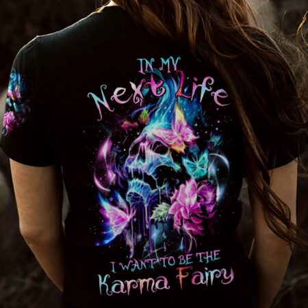 FAIRY KARMA COLORFUL SKULL ALL OVER PRINT - TLTR1201234
