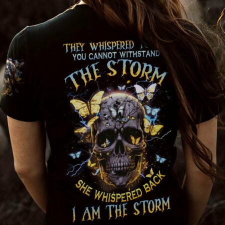 I AM THE STORM SKULL BUTTERFLY ALL OVER PRINT - TLNZ0803232