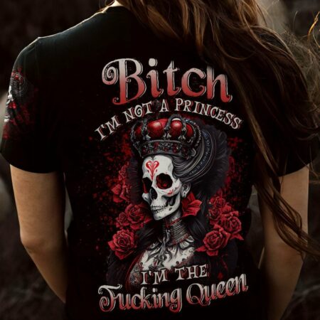 I'M THE F QUEEN SKULL ALL OVER PRINT - YHLN2203233