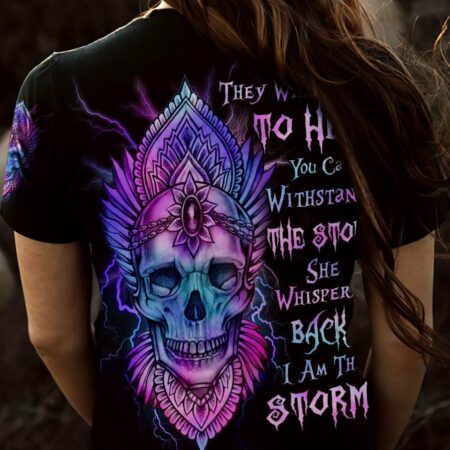 I AM THE STORM SKULL TATTOOS ALL OVER PRINT - YHLN2102231
