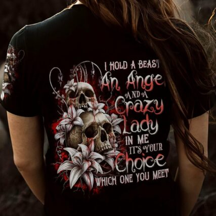 I HOLD A BEAST AN ANGEL ALL OVER PRINT - YHDU3103231