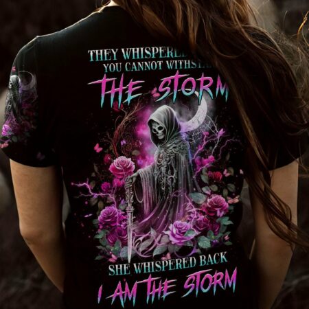 I AM THE STORM REAPER ROSES ALL OVER PRINT - YHHN0603231