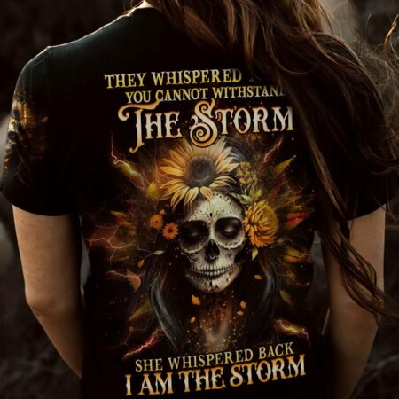 I AM THE STORM SUGAR SKULL ALL OVER PRINT - YHHG2702231