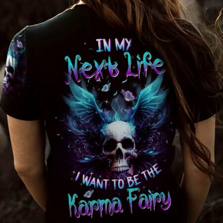 KARMA FAIRY SKULL ALL OVER PRINT - TLTW0802235