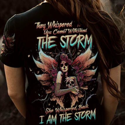 I AM THE STORM SUGAR SKULL WINGS ALL OVER PRINT - TLTW1003233