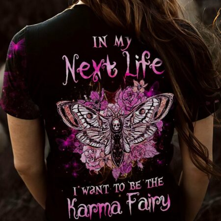 KARMA FAIRY SKULL ALL OVER PRINT - YHHG1301234