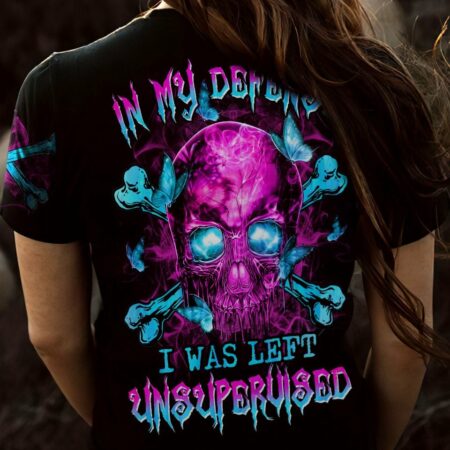 IN MY DEFENSE I WAS LEFT UNSUPERVISED ALL OVER PRINT - YHHN1502234