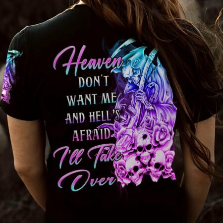 HEAVEN DON'T WANT ME ALL OVER PRINT - YHHN1302233