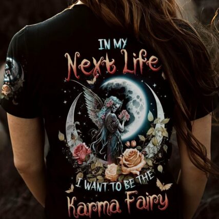 KARMA FAIRY SKULL MOON ROSES ALL OVER PRINT - TLTW2702233