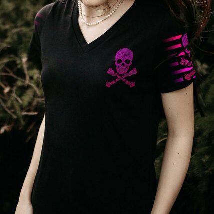 CAN YOU SEE THE F YOU SKULL ROSE ALL OVER PRINT - TLNZ0302231