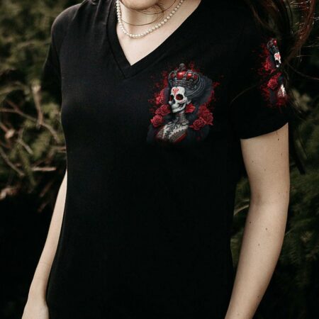I'M THE F QUEEN SKULL ALL OVER PRINT - YHLN2203233