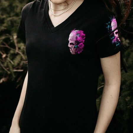I'M A B DON'T TRY ME SKULL ROSE ALL OVER PRINT - TLTR0803231