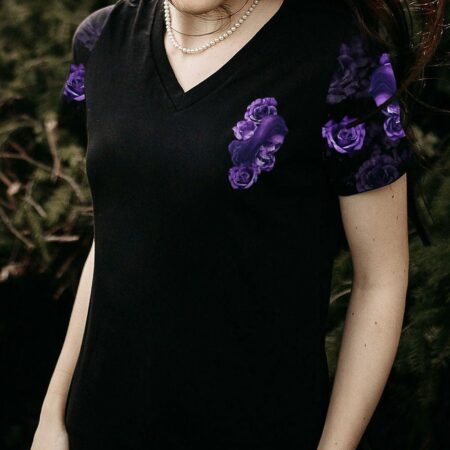 I TRY TO AVOID DRAMA PURPLE ROSE REAPER ALL OVER PRINT - TLTR0202233