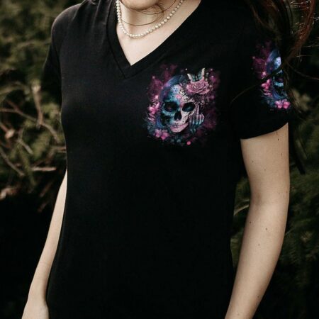 CRAZY GRANDMA SUGAR SKULL ALL OVER PRINT - YHLN2802234