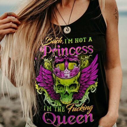 I'M NOT A PRINCESS I'M THE F QUEEN ALL OVER PRINT - YHHN1001231