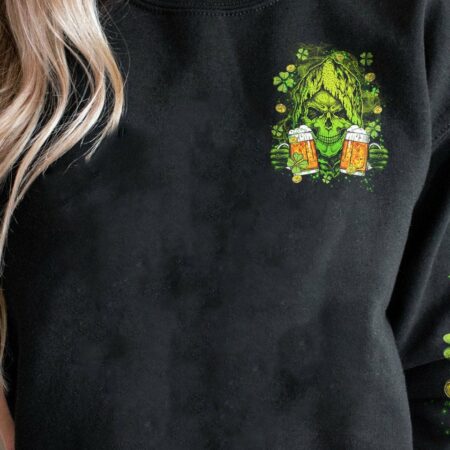 B GIRLS CHUG BEER PATRICK'S DAY ALL OVER PRINT - TLTY1101231