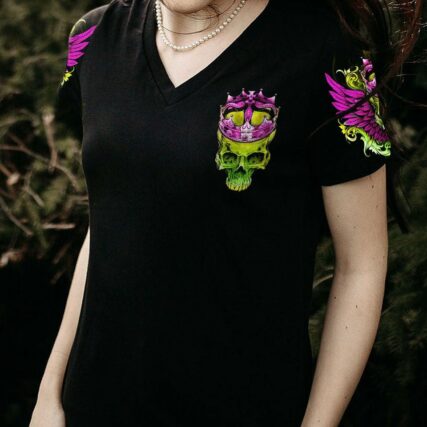 I'M NOT A PRINCESS I'M THE F QUEEN ALL OVER PRINT - YHHN1001231