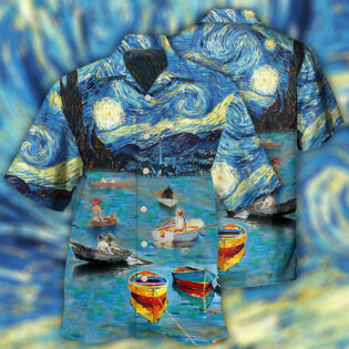 Boat Mysterious Art Sky - Hawaiian Shirt - Owl Ohh - Owl Ohh