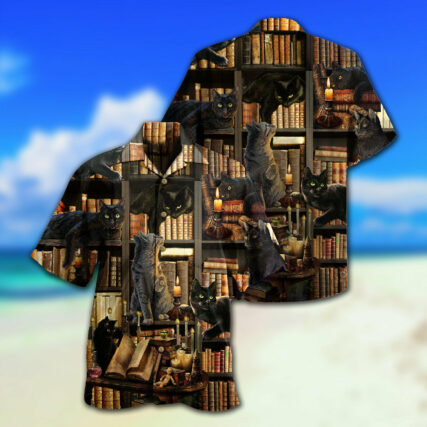 Book Cats Love Book Everytime - Hawaiian Shirt - Owl Ohh - Owl Ohh