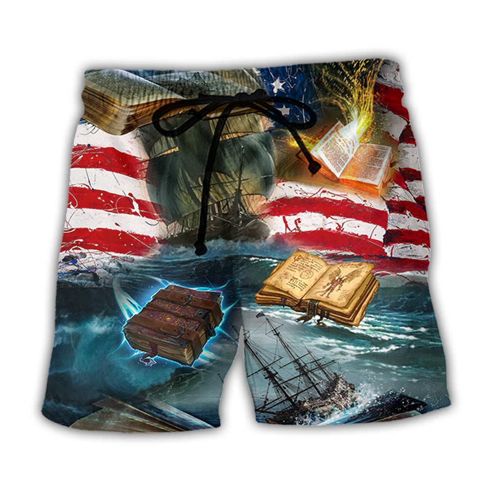 Book Independence Day - Beach Short - Owl Ohh - Owl Ohh