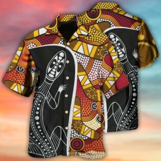 Lizard Boomerang Style - Hawaiian Shirt - Owl Ohh - Owl Ohh