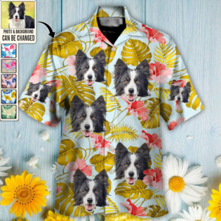 Dog Lucky You Want Tropical Custom Photo - Hawaiian Shirt - Personalized Photo Gifts-Owl Ohh