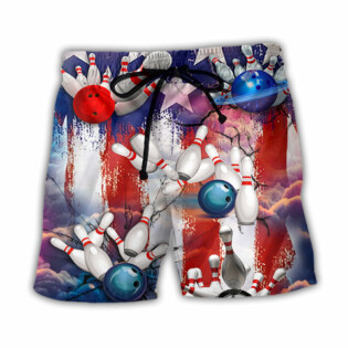 Bowling Independence Day - Beach Short - Owl Ohh - Owl Ohh
