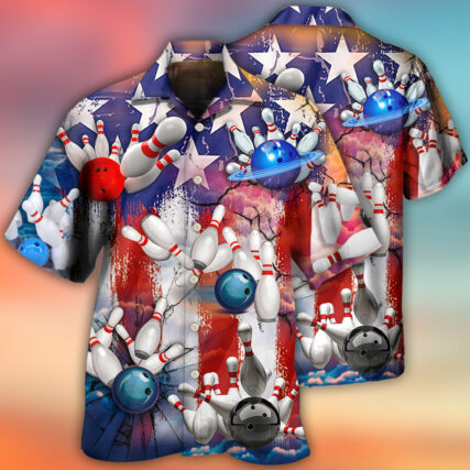 Bowling Independence Day - Hawaiian Shirt - Owl Ohh - Owl Ohh