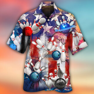Bowling Independence Day - Hawaiian Shirt - Owl Ohh - Owl Ohh