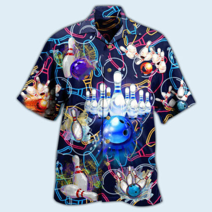 Bowling Let The Good Times - Hawaiian Shirt - Owl Ohh - Owl Ohh