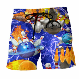 Bowling When Nothing Is Going Right - Beach Short - Owl Ohh - Owl Ohh