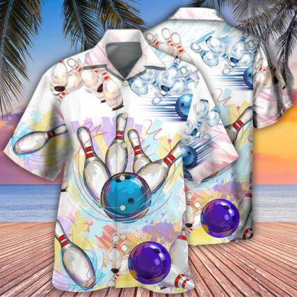 Bowling Art - Hawaiian Shirt - Owl Ohh - Owl Ohh