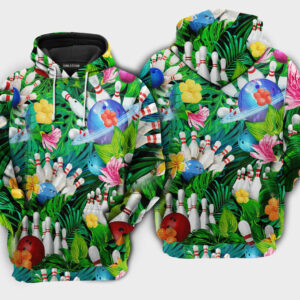 Bowling What Happens At Bowling Stays At Bowling - Hoodie - HOOD04NVC180921