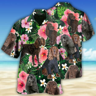 Boykin Spaniel Dog Tropical Lover - Hawaiian Shirt - Owl Ohh - Owl Ohh