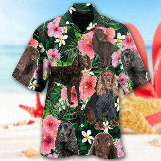 Boykin Spaniel Dog Tropical Lover - Hawaiian Shirt - Owl Ohh - Owl Ohh