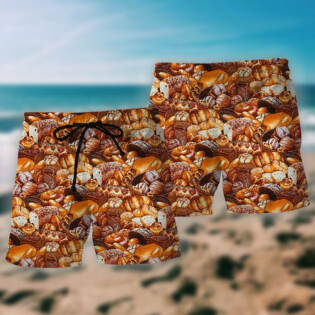 Baking Bread Is Life Baking Lover - Beach Short - Owl Ohh - Owl Ohh