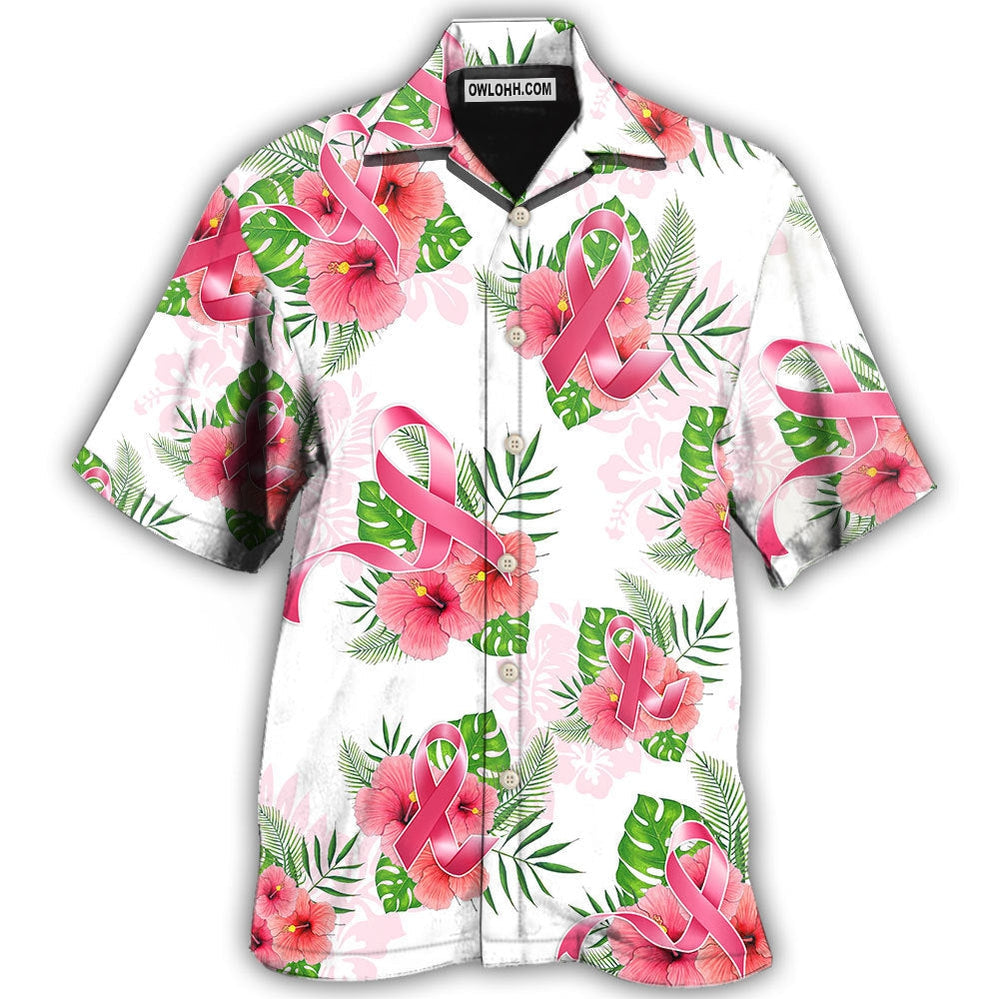 Breast Cancer Hope Life - Hawaiian Shirt - Owl Ohh - Owl Ohh
