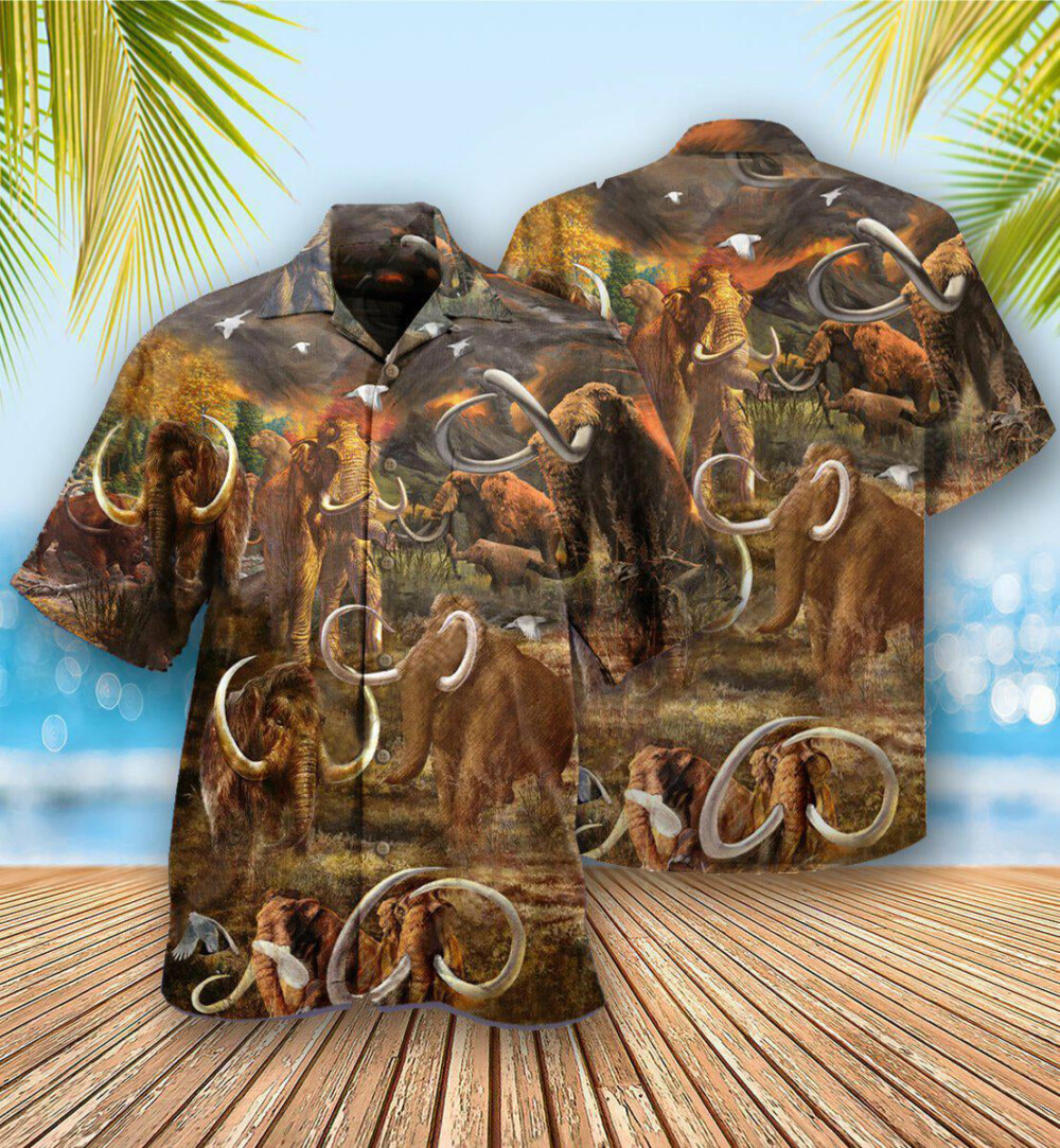 Mammoth Animals Bring Back The Mammoth - Hawaiian Shirt - Owl Ohh - Owl Ohh