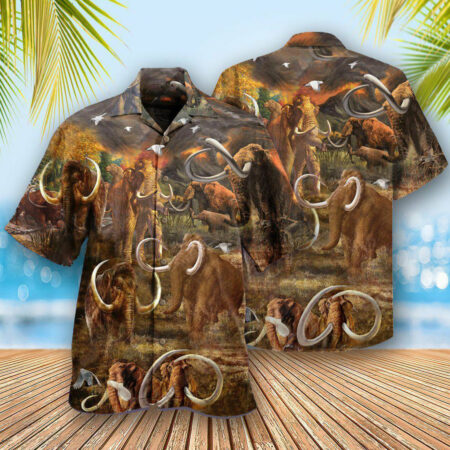 Mammoth Animals Bring Back The Mammoth - Hawaiian Shirt - Owl Ohh - Owl Ohh