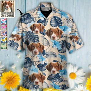 Dog Lucky You Want Tropical Custom Photo - Hawaiian Shirt - Personalized Photo Gifts-Owl Ohh